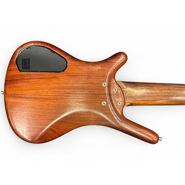 Used Warwick Corvette Standard 6 Natural Electric Bass Guitar