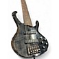 Used Ibanez BTB576FM Transparent Gray Electric Bass Guitar