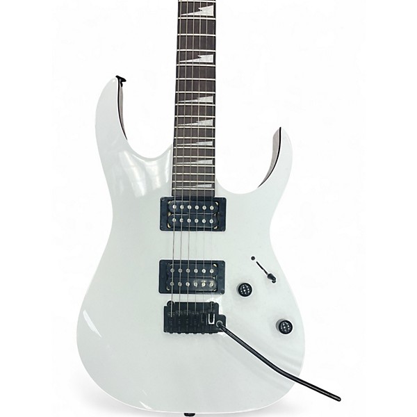 Used Ibanez GRG120EX White Solid Body Electric Guitar