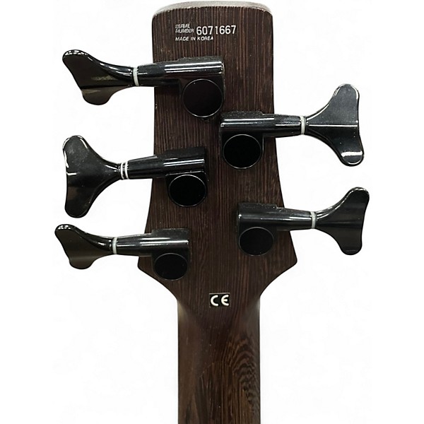 Used Cort artisan bass 5 Sunburst Electric Bass Guitar