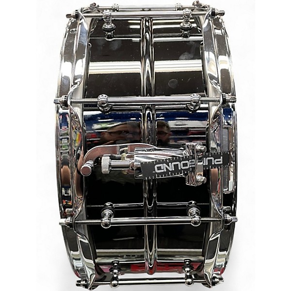 Used Pork Pie 6.5X14 Big Black Brass Brass Drum