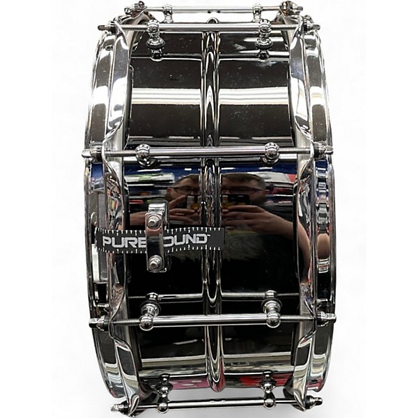 Used Pork Pie 6.5X14 Big Black Brass Brass Drum