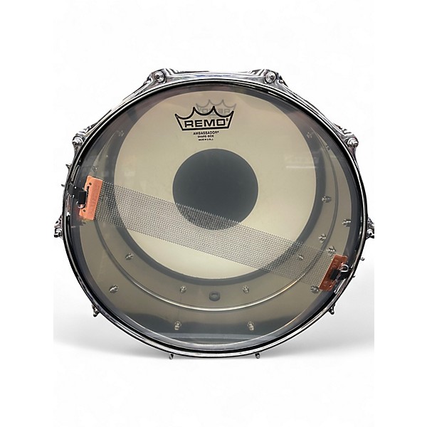 Used Pork Pie 6.5X14 Big Black Brass Brass Drum