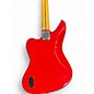 Used 2010s Fender J-Craft Jaguar Bass Hot Rod Red Electric Bass Guitar