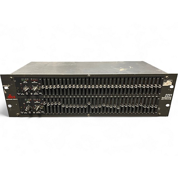 Used dbx 2231 Dual 31-Band Graphic Equalizer