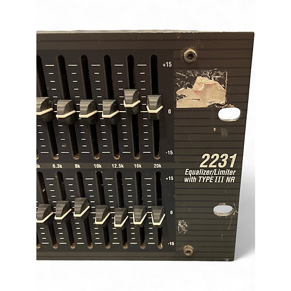 Used dbx 2231 Dual 31-Band Graphic Equalizer