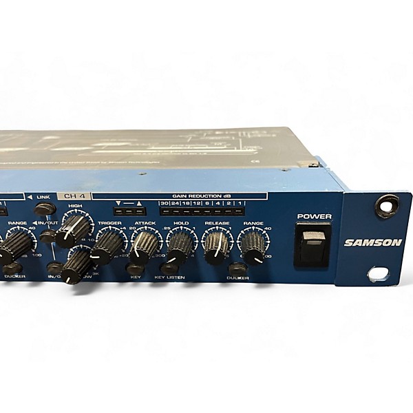 Used Samson S Gate 4 Channel Gate Noise Gate