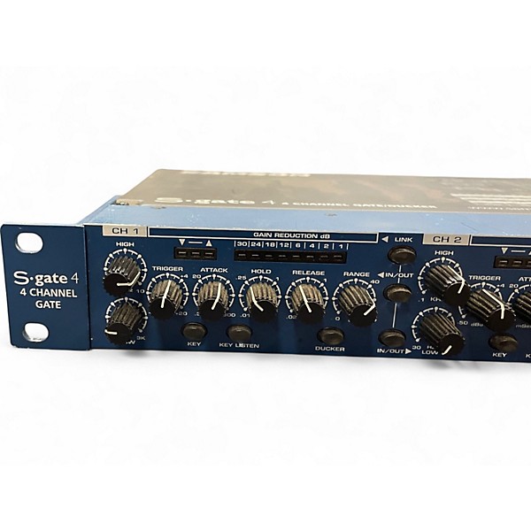Used Samson S Gate 4 Channel Gate Noise Gate