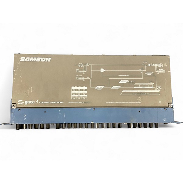 Used Samson S Gate 4 Channel Gate Noise Gate