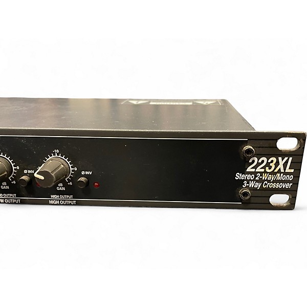 Used dbx 223XL Stereo 2-Way/Mono 3-Way Crossover