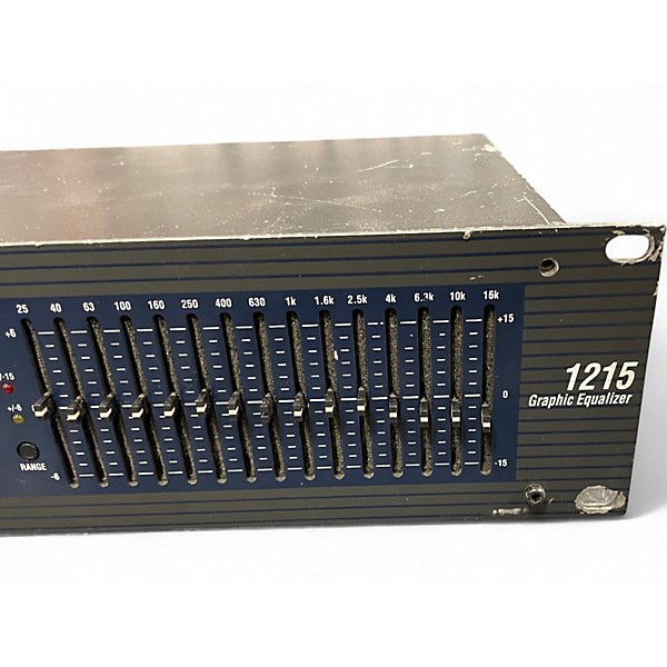 Used dbx 1215 Dual 15-Band Graphic Equalizer
