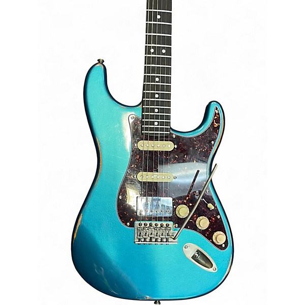 Used Big River ISABELLA Blue Solid Body Electric Guitar