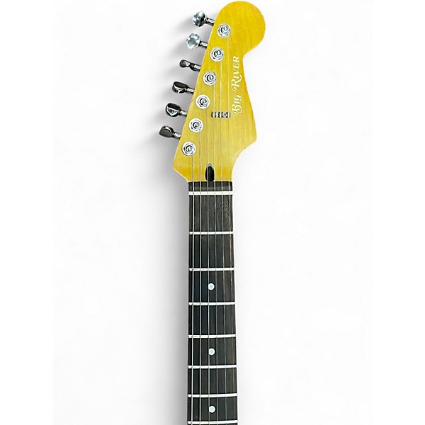 Used Big River ISABELLA Blue Solid Body Electric Guitar