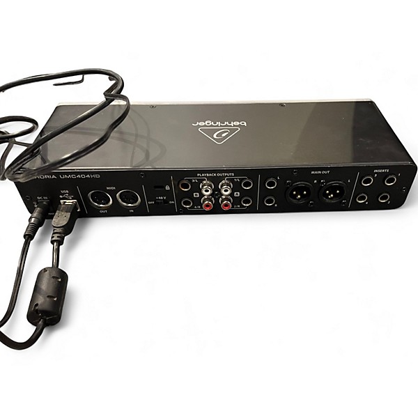 Used Behringer U-Phoria UMC404HD Audio Interface