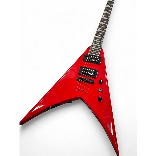 Used Jackson JS32T King V Red Solid Body Electric Guitar