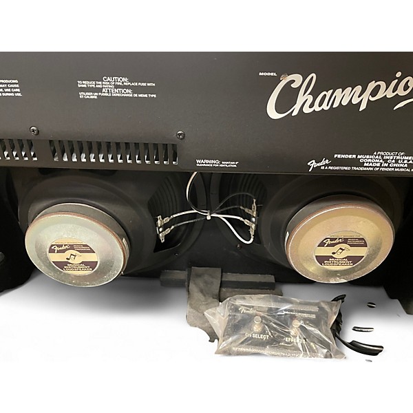 Used Fender Champion 100 Guitar Combo Amp