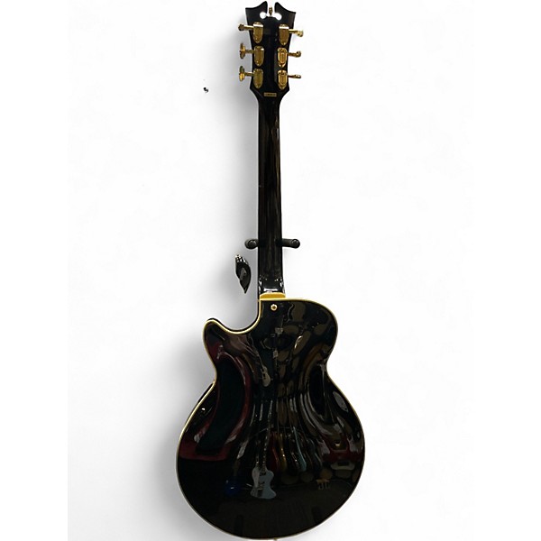 Used 2022 D'Angelico EXCEL SS Black Hollow Body Electric Guitar