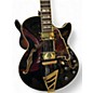 Used 2022 D'Angelico EXCEL SS Black Hollow Body Electric Guitar