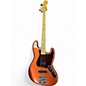 Used Fender Player Plus Jass Bass Aged Candy Apple Red Electric Bass Guitar thumbnail