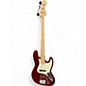 Used Squier Affinity Jazz Bass Red Electric Bass Guitar thumbnail