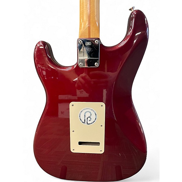 Used Fender Mexican Standard Stratocaster Red Solid Body Electric Guitar