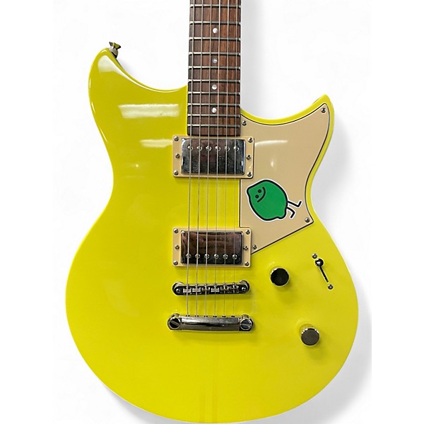 Used Yamaha Revstar RSE20 Neon Yellow Solid Body Electric Guitar