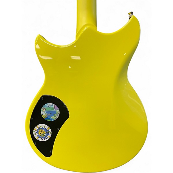 Used Yamaha Revstar RSE20 Neon Yellow Solid Body Electric Guitar