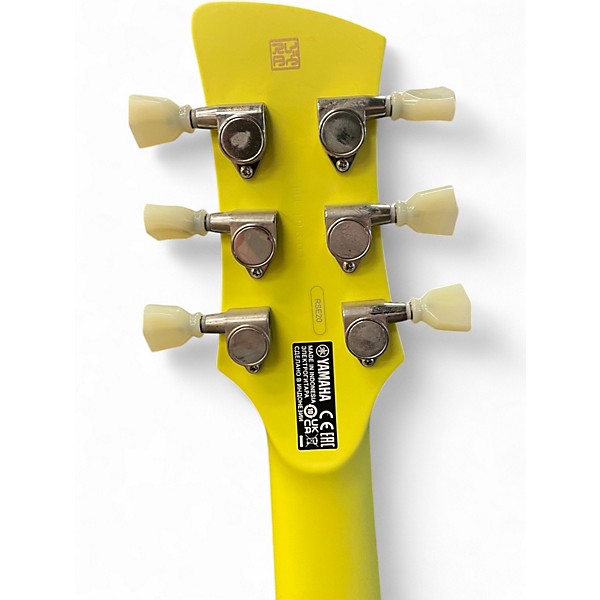 Used Yamaha Revstar RSE20 Neon Yellow Solid Body Electric Guitar