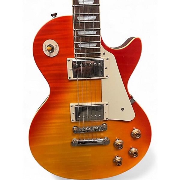 Used Epiphone INSPIRED BY GIBSON 1959 LES PAUL SUNBURST Solid Body Electric Guitar