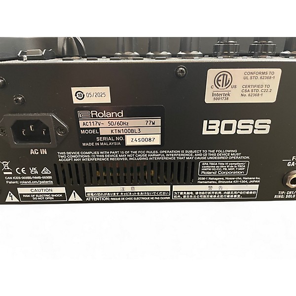 Used BOSS Katana KTN100 100W 1X12 Guitar Combo Amp