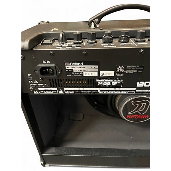 Used BOSS Katana KTN50 MKII 50W 1X12 Guitar Combo Amp