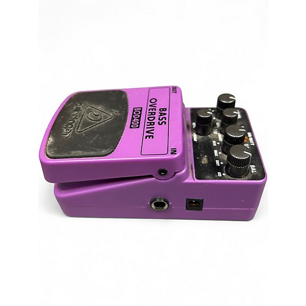 Used Behringer BOD400 Bass Overdrive Bass Effect Pedal