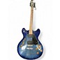 Used Oscar Schmidt DELTA KING Ocean Blue Burst Hollow Body Electric Guitar thumbnail