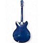Used Oscar Schmidt DELTA KING Ocean Blue Burst Hollow Body Electric Guitar