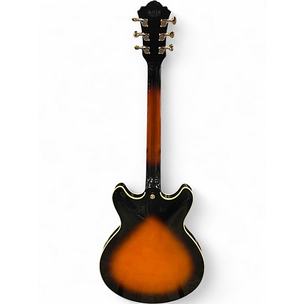 Used Ibanez AS2000 Brown Sunburst Hollow Body Electric Guitar