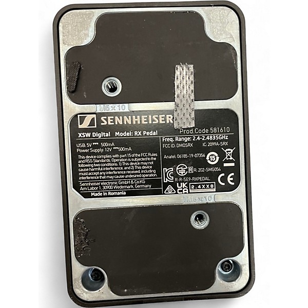 Used Sennheiser XSW-D PEDAL TUNER AND TRANSMITTER Tuner Pedal