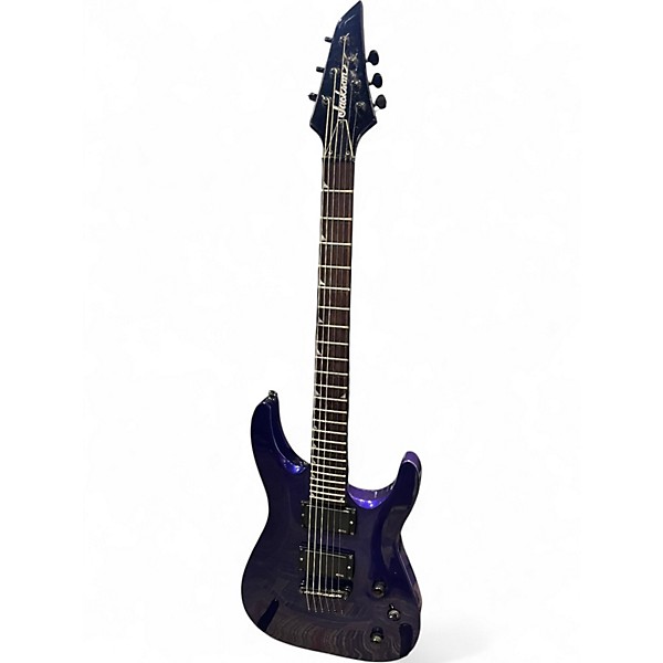 Used Jackson SLSXMG Soloist Purple Solid Body Electric Guitar