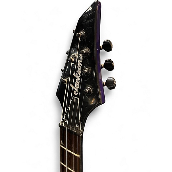 Used Jackson SLSXMG Soloist Purple Solid Body Electric Guitar