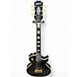 Used Epiphone LES PAUL CUSTOM P90 Ebony Solid Body Electric Guitar thumbnail