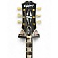 Used Epiphone LES PAUL CUSTOM P90 Ebony Solid Body Electric Guitar
