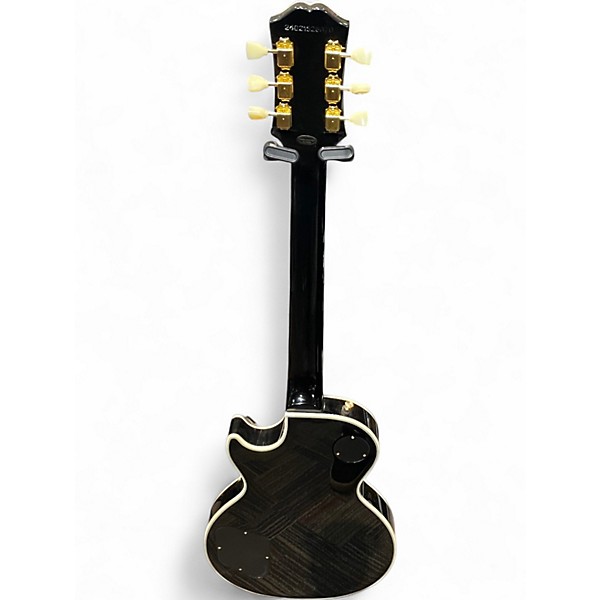 Used Epiphone LES PAUL CUSTOM P90 Ebony Solid Body Electric Guitar