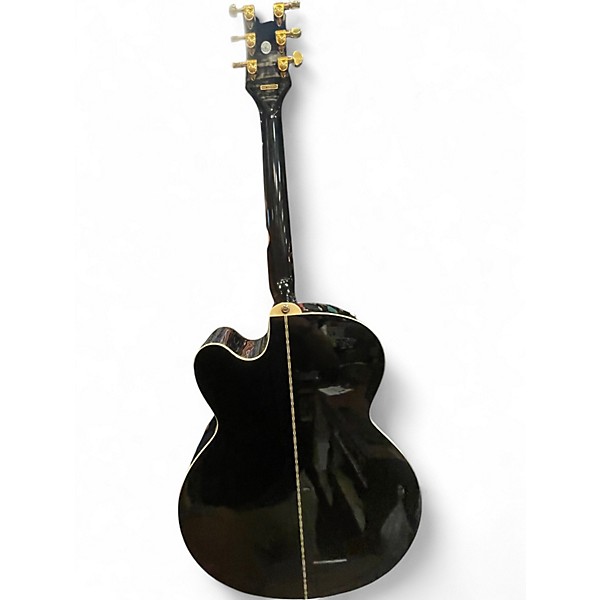 Used Epiphone J200EC STUDIO BLACK BURST Acoustic Electric Guitar