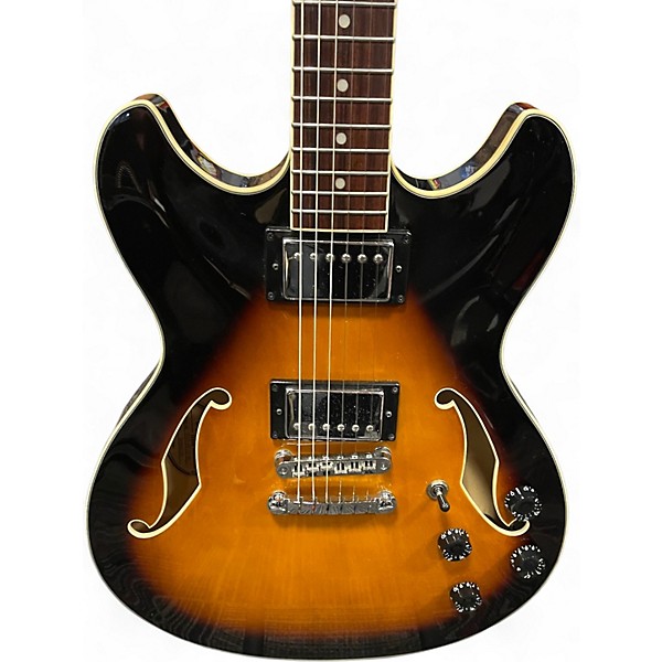 Used Ibanez AS73 Artcore Tobacco Sunburst Hollow Body Electric Guitar
