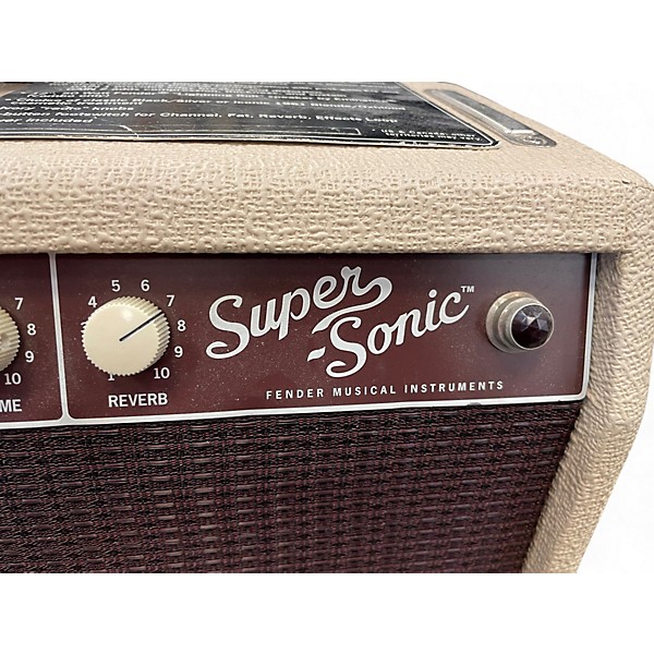 Used Fender Super Sonic 22 22W Tube Guitar Amp Head