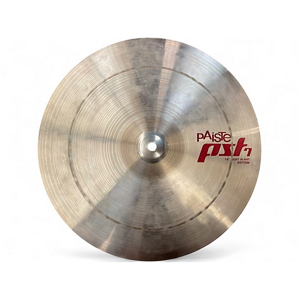 Used Paiste 14in PST Light Hi-Hat Pair Cymbal