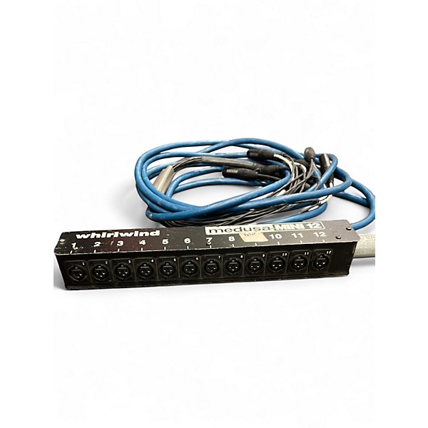 Used Whirlwind Medusa Mini 12 25ft XLR Snake