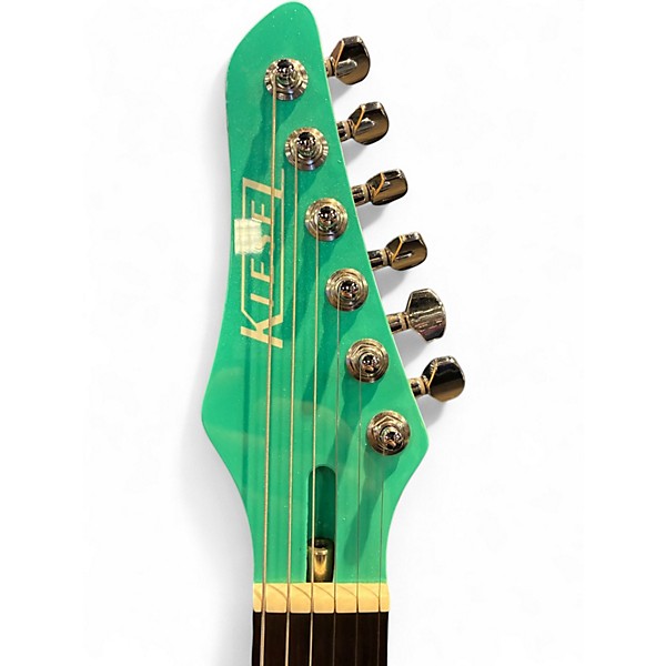 Used Kiesel Delos Seafoam Pearl Solid Body Electric Guitar