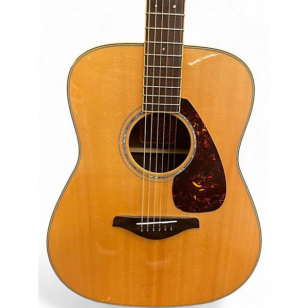Used Yamaha FG730S Natural Acoustic Guitar