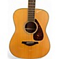 Used Yamaha FG730S Natural Acoustic Guitar
