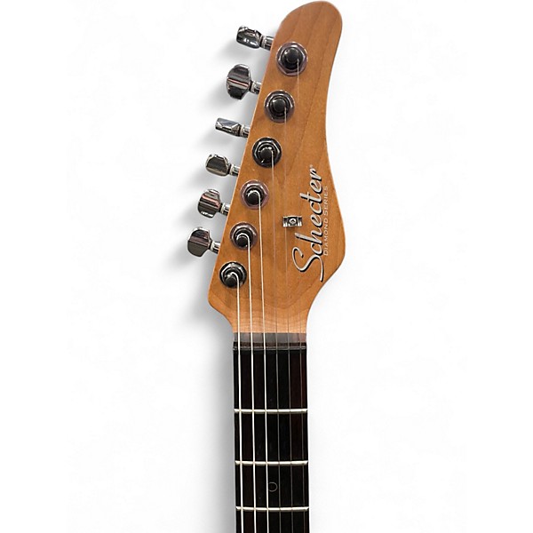 Used Schecter Guitar Research Traditional S/S/S Seafoam Green Solid Body Electric Guitar